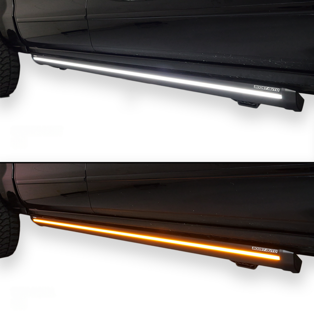 2014-2019 Chevy Silverado & GMC Sierra | Powered Light Up Running Boards