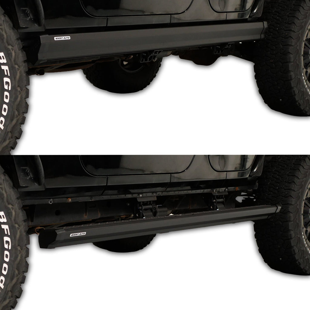 2007-2018 Jeep Wrangler JKU | Powered Running Boards