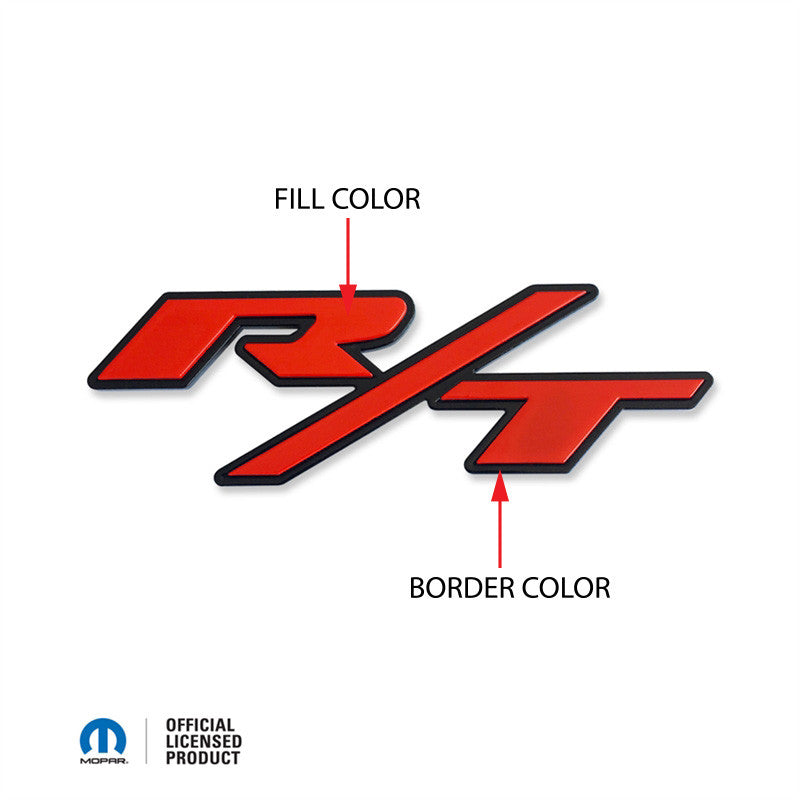 2015-2023 Dodge Challenger & Charger | R/T Two-Color Acrylic Badge