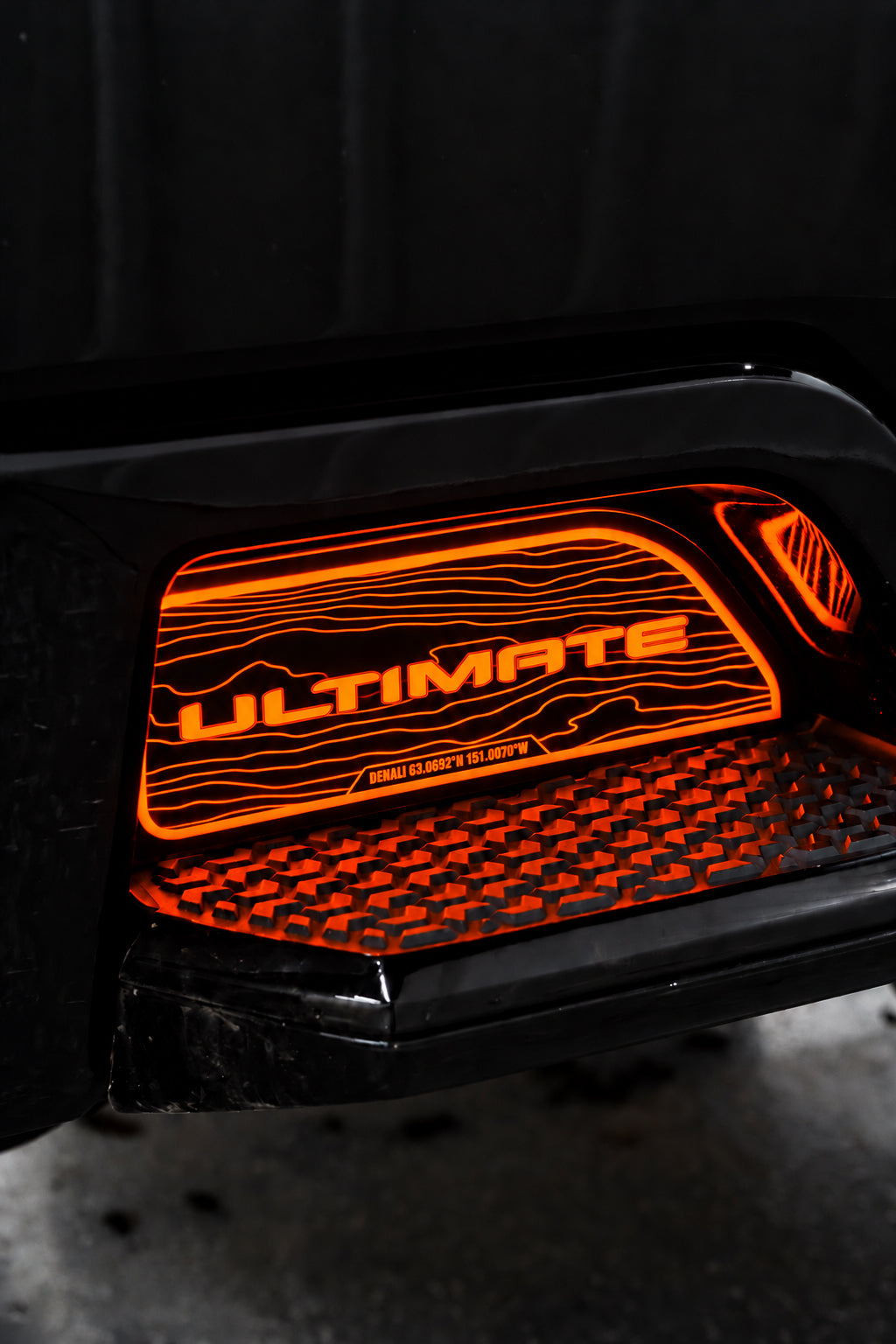 2020-2026 Chevy Silverado HD / GMC Sierra HD Illuminated Side Step Inserts