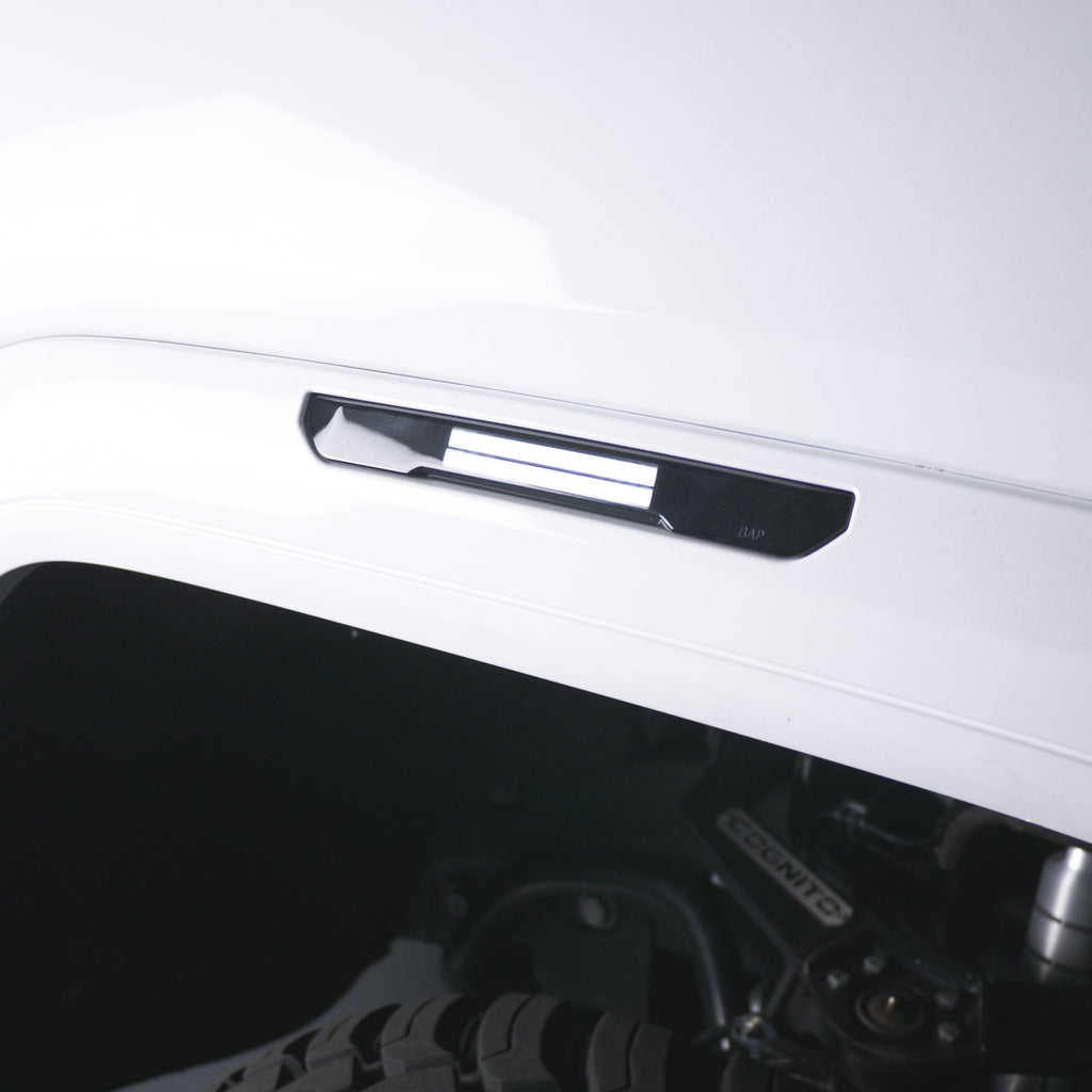 2020-2026 GMC Sierra 2500/3500 Fender Lights Colormatched – Installed