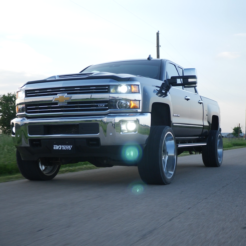 2014-2019 Chevy Silverado & GMC Sierra | Light Up Running Boards