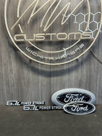 2015-2026 Custom Ford Grille Emblem (With Camera Cut-Out)