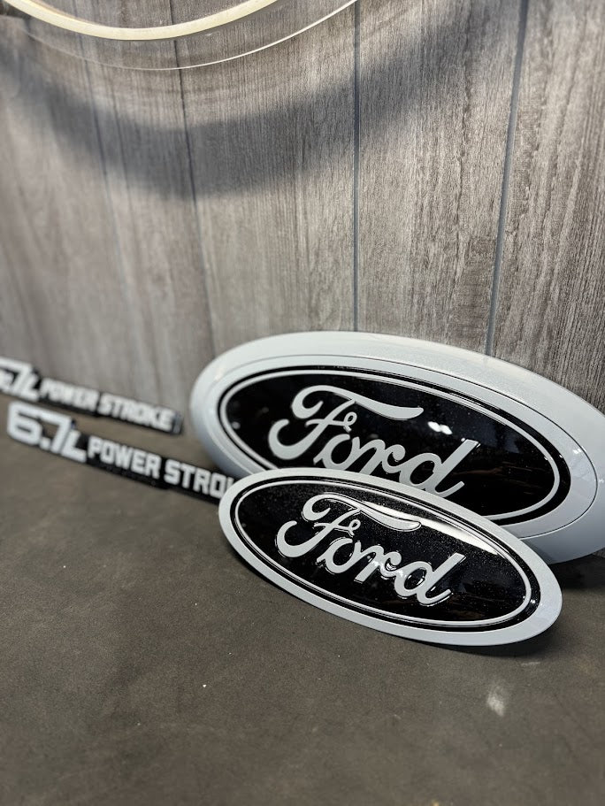 2015-2026 Custom Ford Grille Emblem (With Camera Cut-Out)
