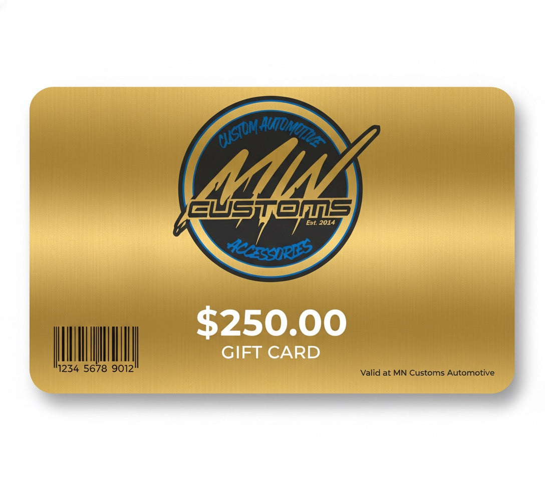 MwCustoms $250 GIFT CARD!