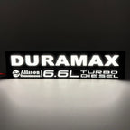 2020-2026 GMC Sierra HD | Illuminated Duramax Fender Badges