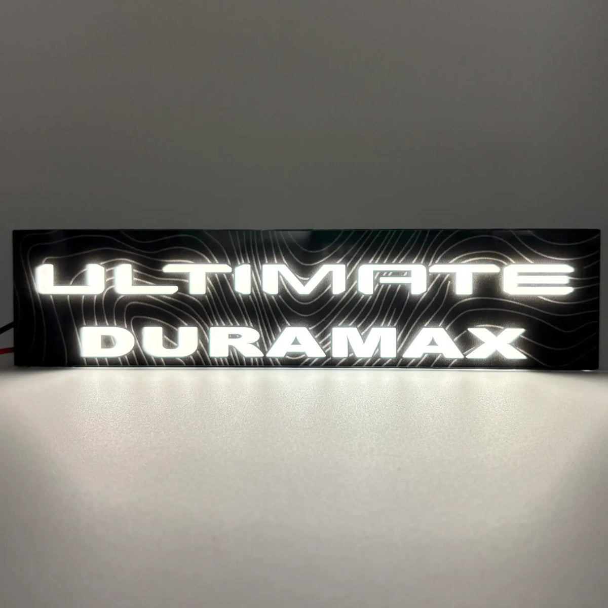 2020-2026 GMC Sierra HD | Illuminated Duramax Fender Badges