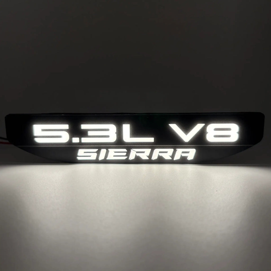 2019-2026 GMC Sierra 1500 | Illuminated Fender Badges