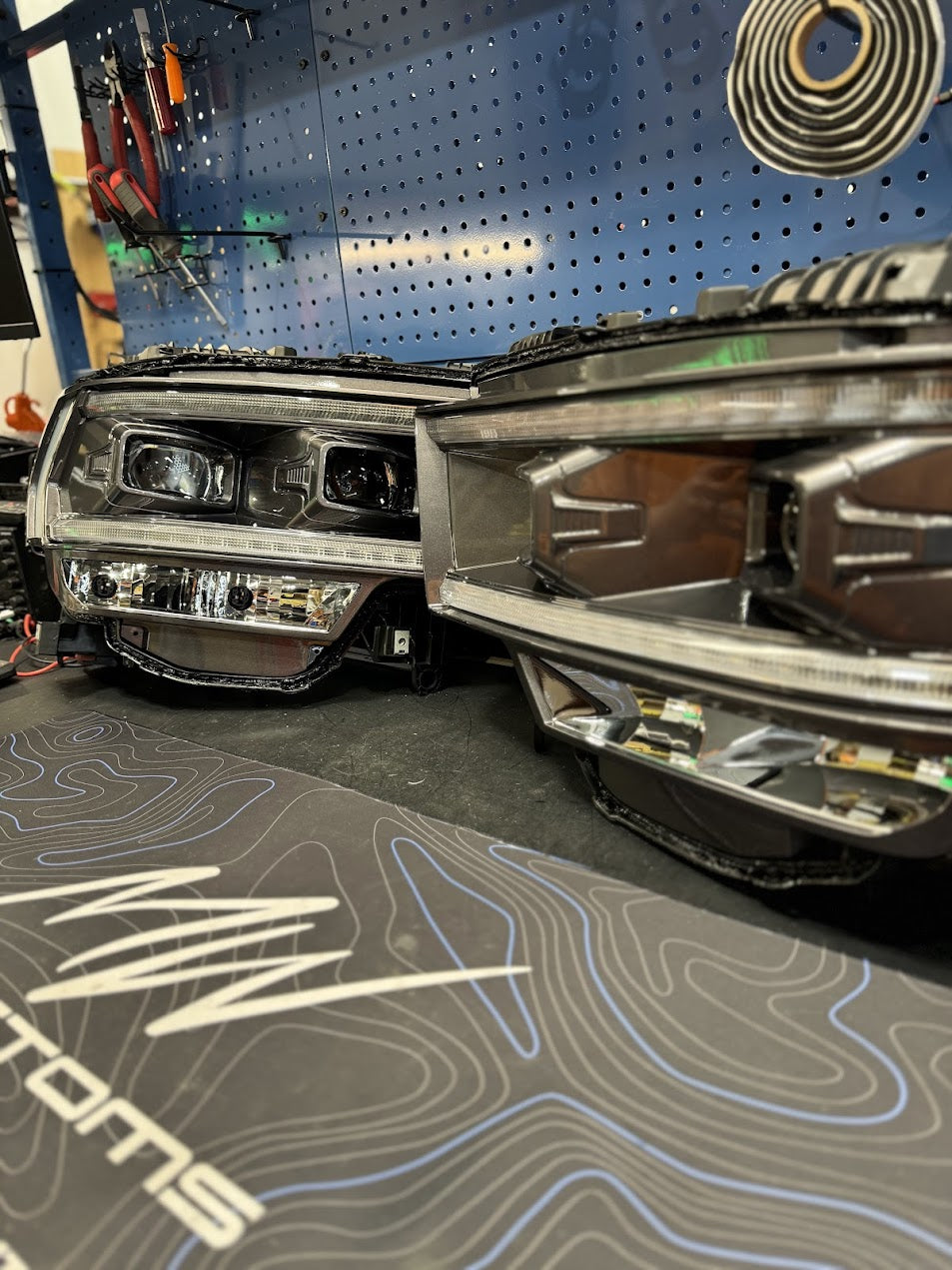 2019-2024 RAM 2500/3500 MORIMOTO HYBRID HEADLIGHTS