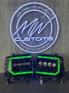 2014-18 GMC SIERRA ALPHAREX NOVA SERIES HEADLIGHTS