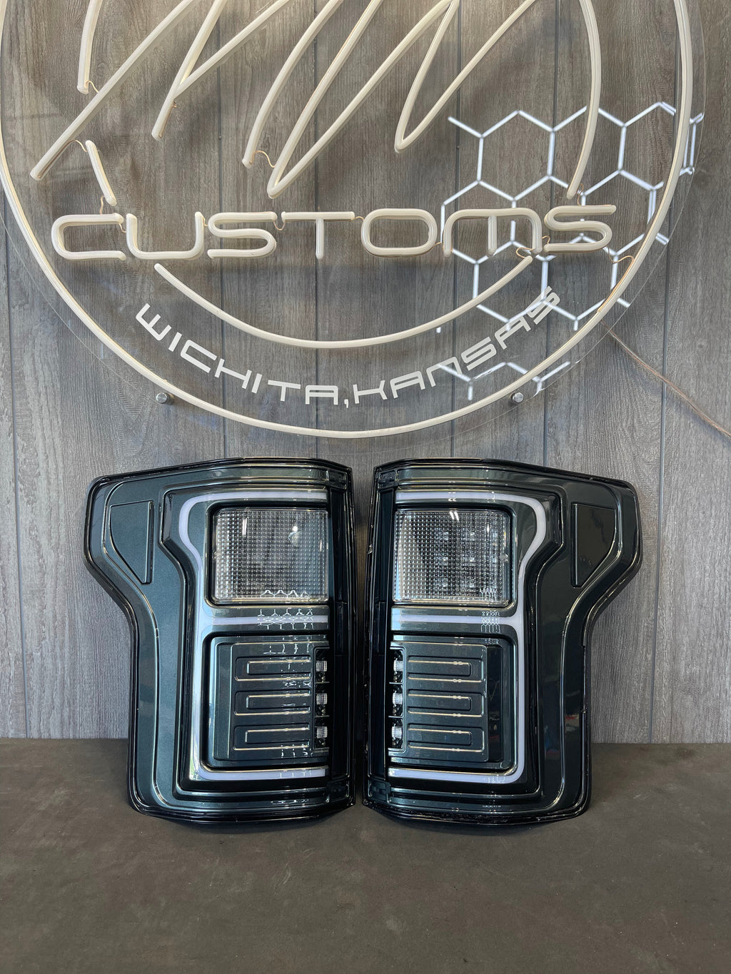 2015-17 FORD F150 TAIL LIGHTS- FACTORY LED MODEL ONLY