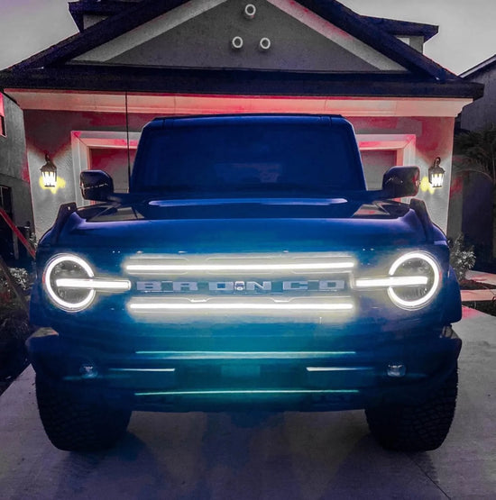 2021-2023 Ford Bronco Black Diamond LED Grill Lights