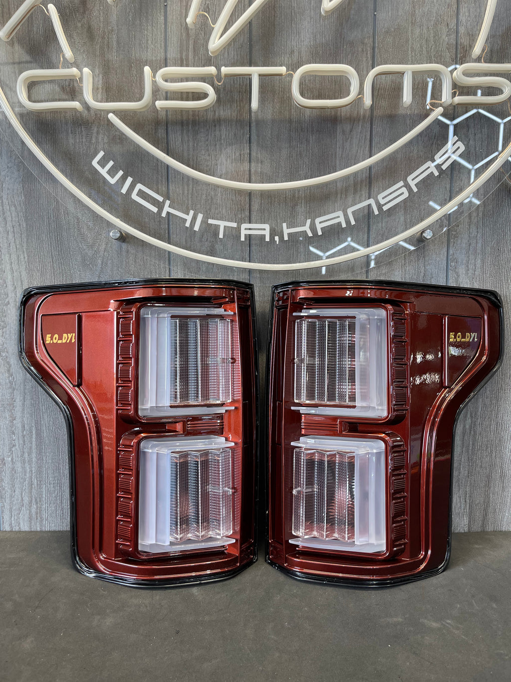 2015-20 FORD F150 TAIL LIGHTS- HALOGEN MODEL