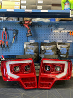 2009 - 2014 F-150 Dual Projector C Bar Headlight