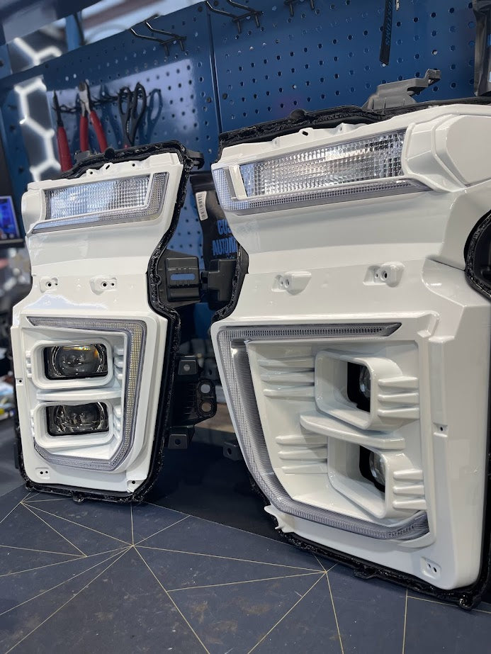 2020 - 23  CHEVROLET SILVERADO HD MORIMOTO HYBRID LED HEADLIGHTS