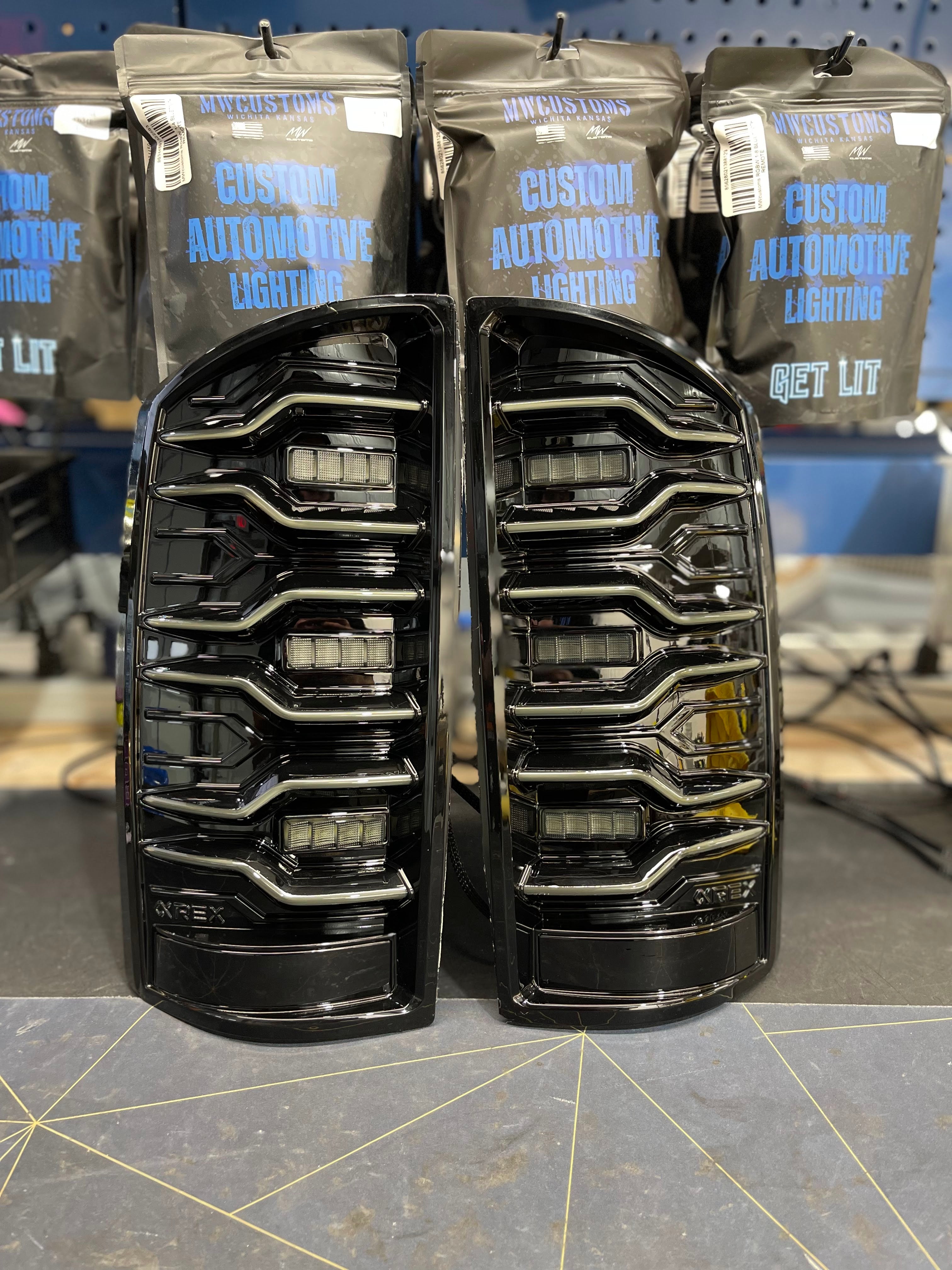 2002-08 Dodge Ram AlphaRex LUXX Tail Lights | MW Customs