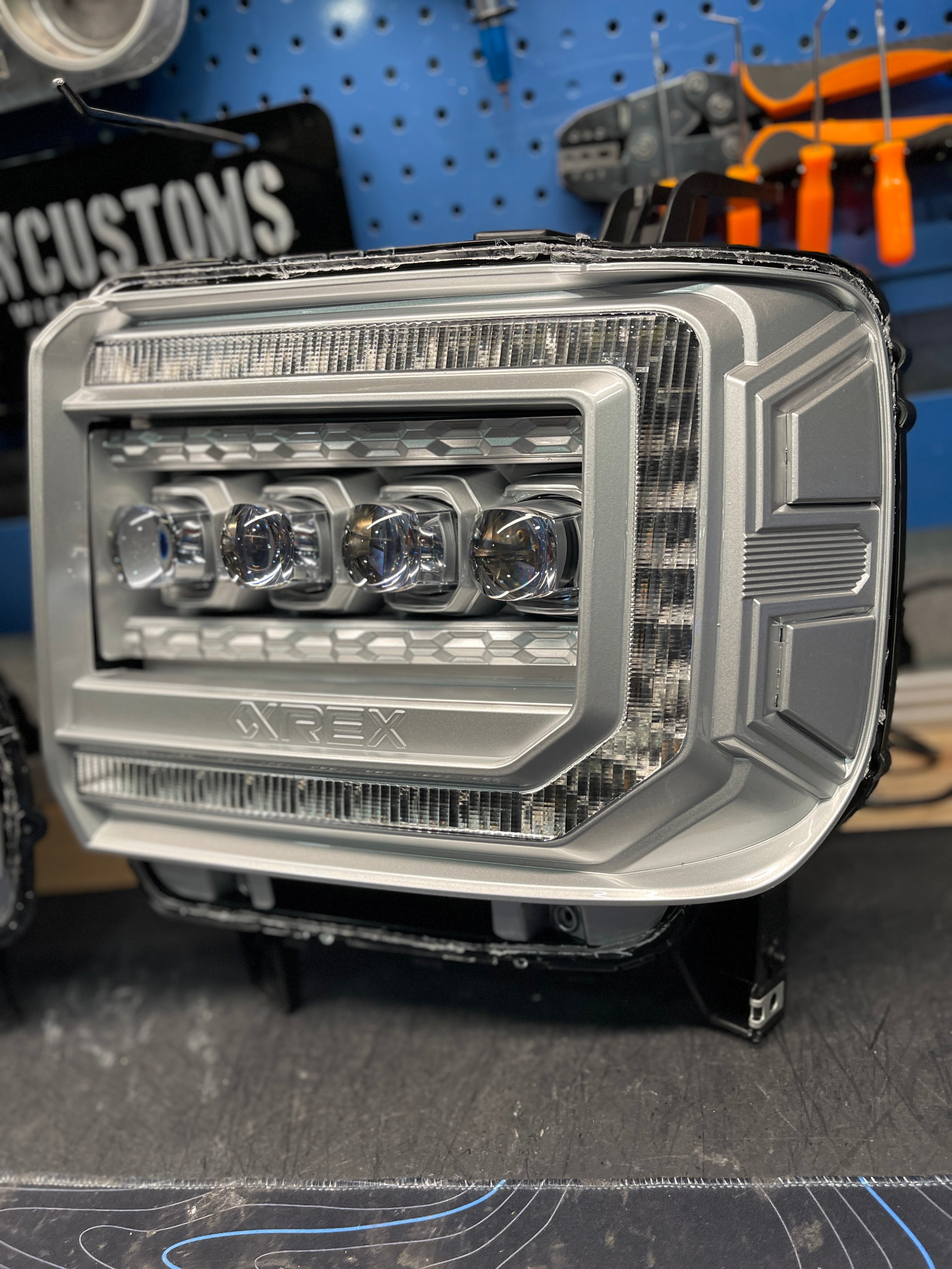 2014-18 GMC SIERRA ALPHAREX NOVA SERIES HEADLIGHTS
