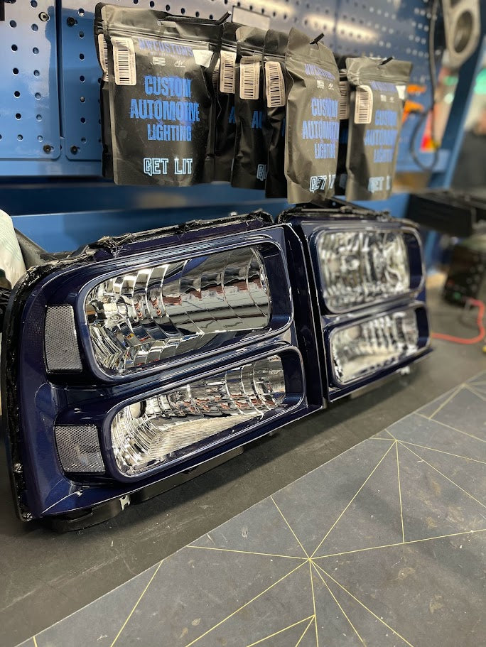 2005-07 FORD SUPER DUTY HEADLIGHTS (will also fit 99-04)