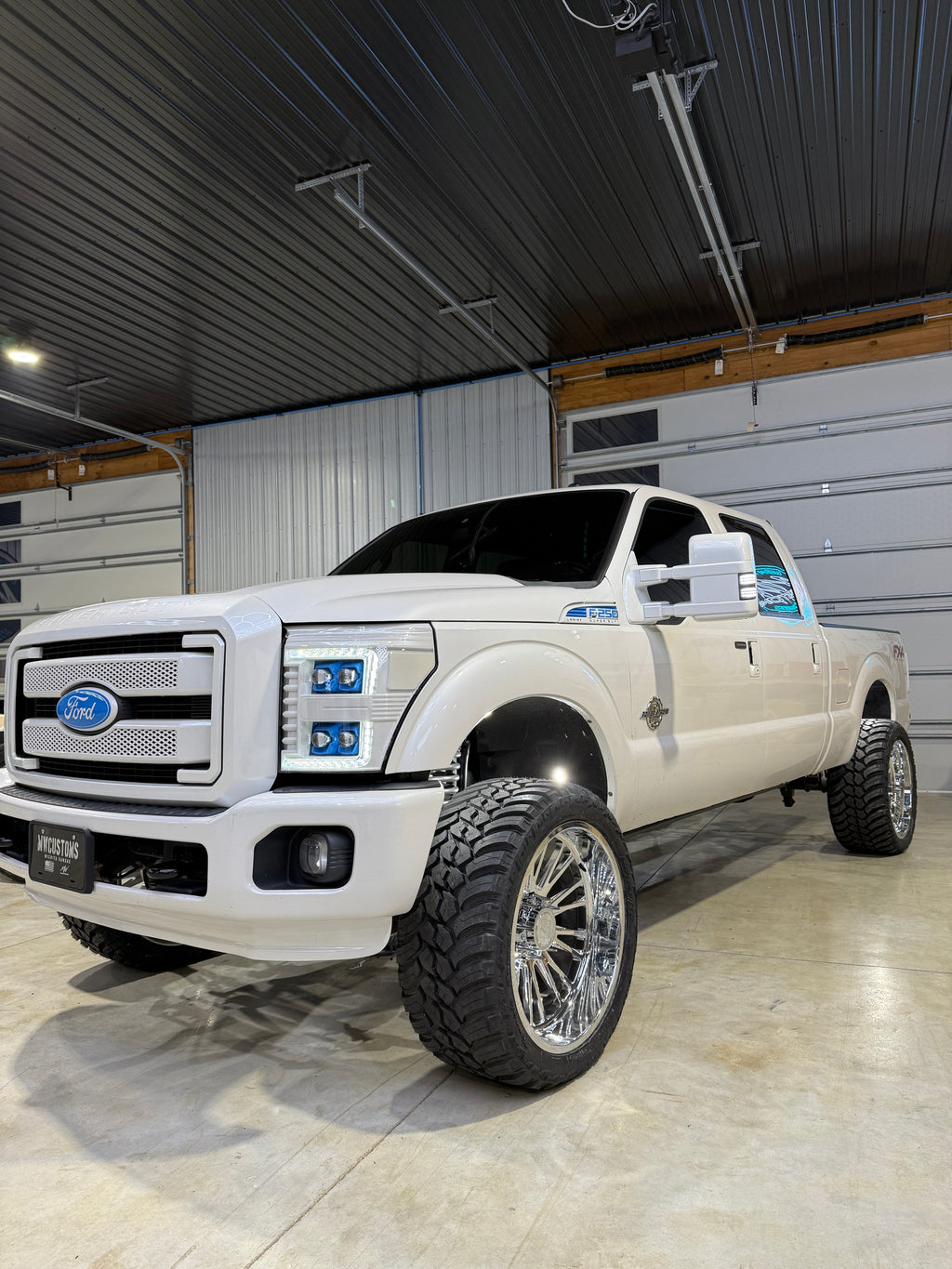 CUSTOM FORD TOW MIRRORS 1999 - 07 FORD SUPER DUTY (2008 Style)