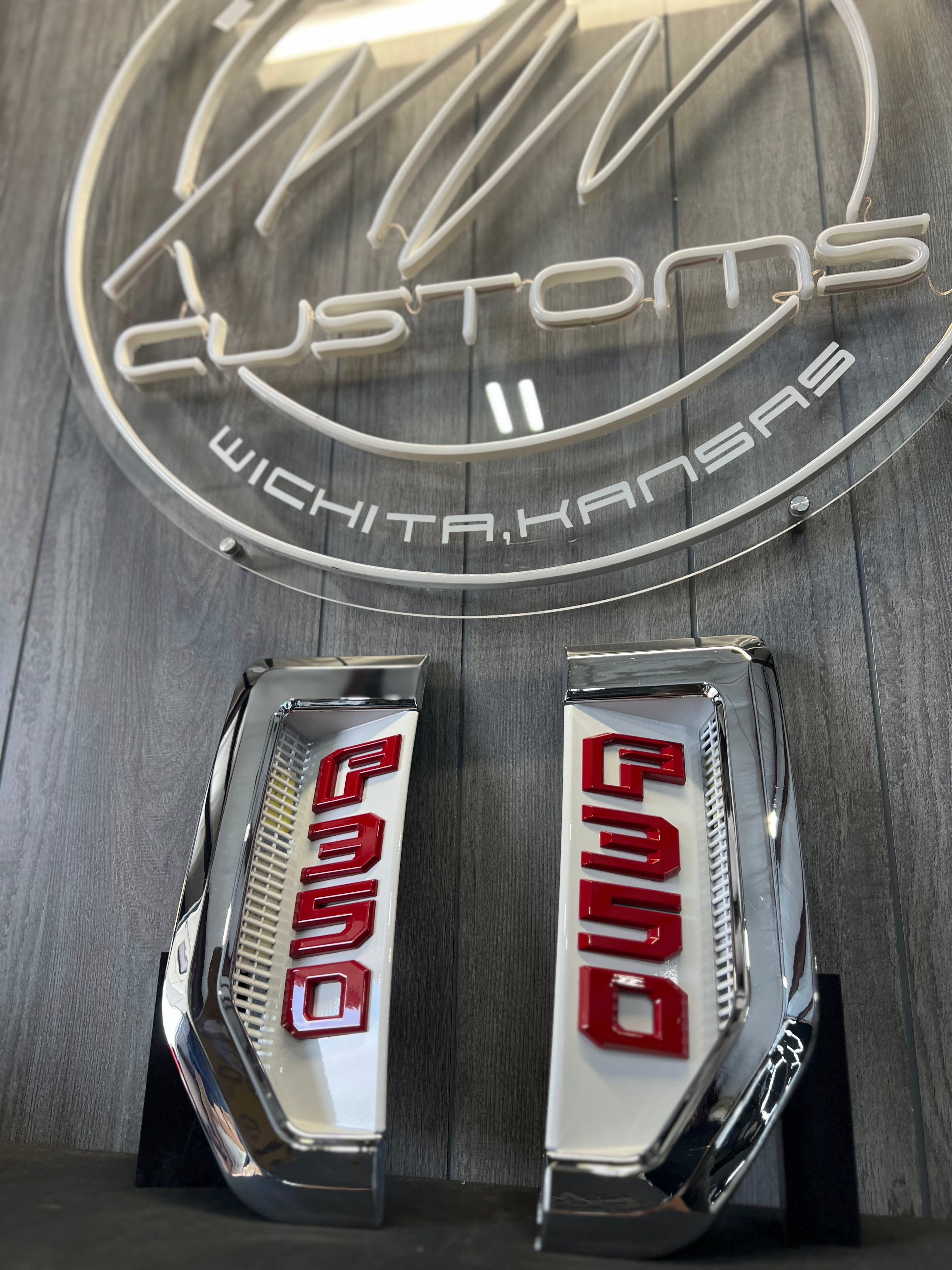 2017-2022 Ford Super Duty Fender Badges