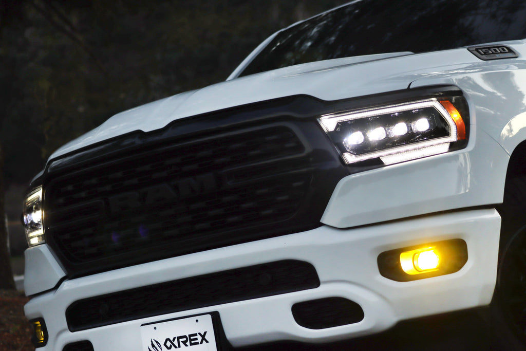 2019-2024 RAM 1500 ALPHAREX HEADLIGHTS NOVA SERIES