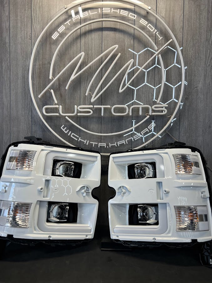 2015-19 CHEVROLET SILVERADO HD 2500/3500 ALPHAREX HEADLIGHTS