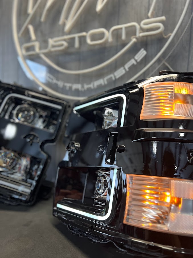 2015-19 CHEVROLET SILVERADO HD 2500/3500 ALPHAREX HEADLIGHTS