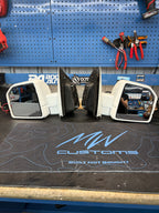 OPEN BOX – 2015-2020 Ford F150 Custom Mirrors *PAINT CODE: Oxford White*