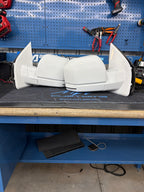 OPEN BOX – 2015-2020 Ford F150 Custom Mirrors *PAINT CODE: Oxford White*
