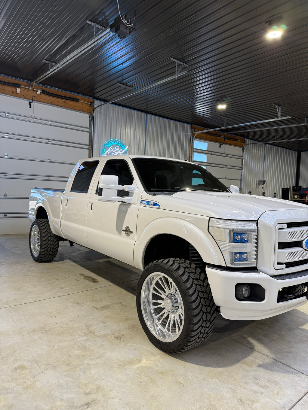 CUSTOM FORD TOW MIRRORS 1999 - 07 FORD SUPER DUTY (2008 Style)