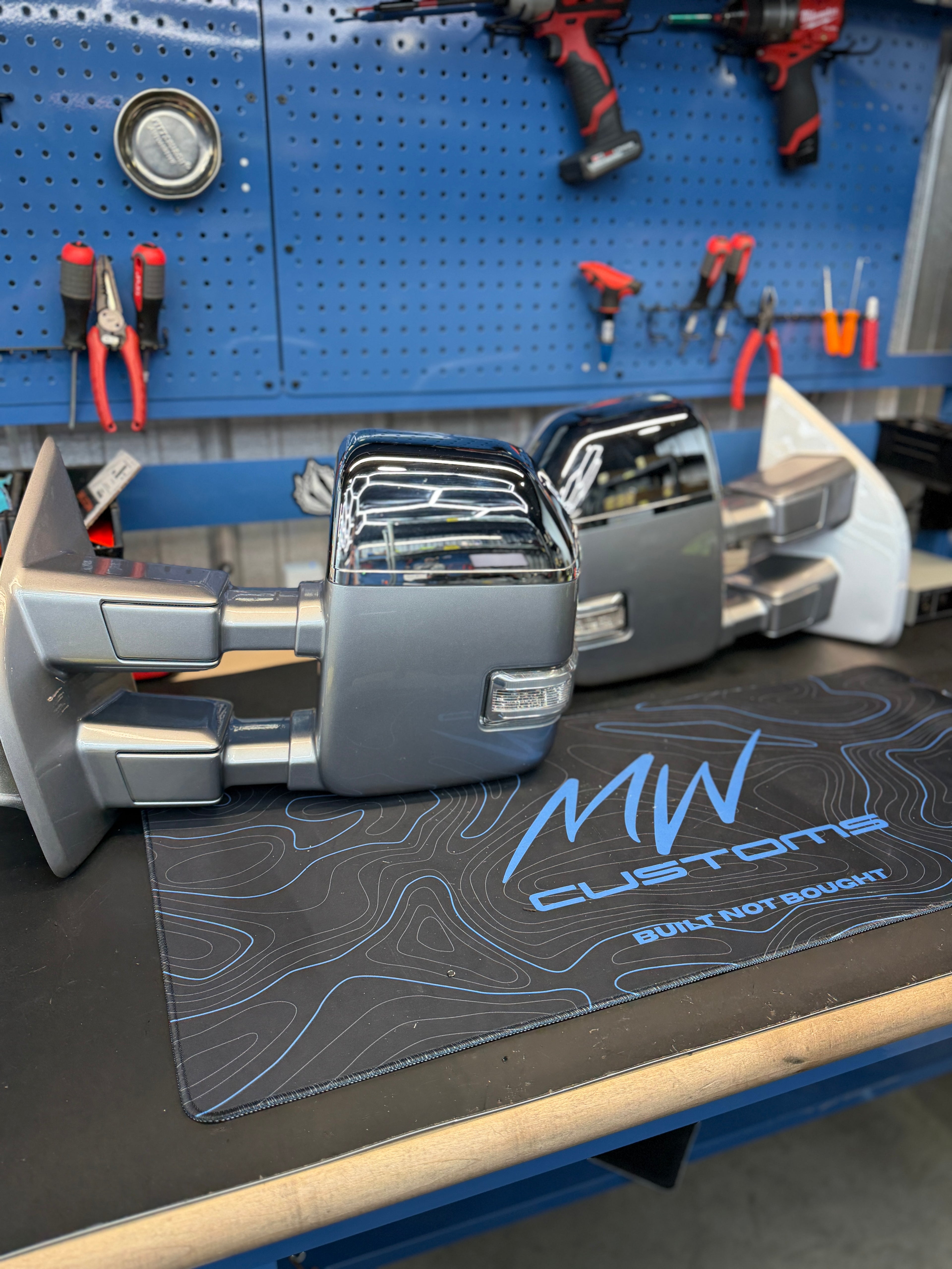 2017 - 22 FORD SUPER DUTY COLORMATCHED OEM TOW MIRROR