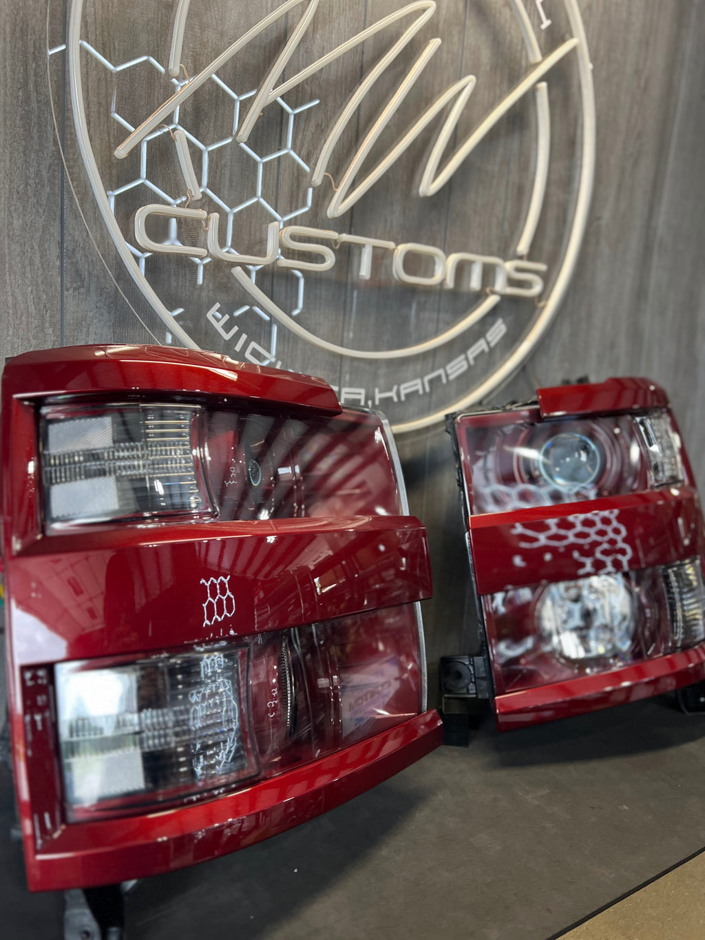 2015-19 CHEVROLET SILVERADO HD 2500/3500 OEM STYLE HEADLIGHTS