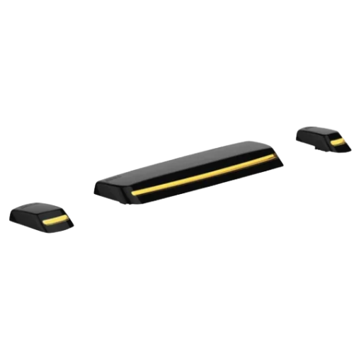 S-Series Cab Lights – Black, Lit