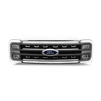2023-2026 Ford Super Duty “Ghost” LED Grille Light Kit – F-250/F-350/F-450/F-550, IP67, Plug-and-Play Ready