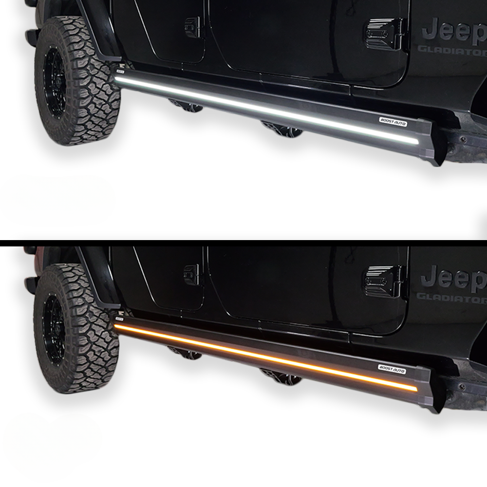 2020-2026 Jeep Gladiator JT | Powered Light Up Running Boards