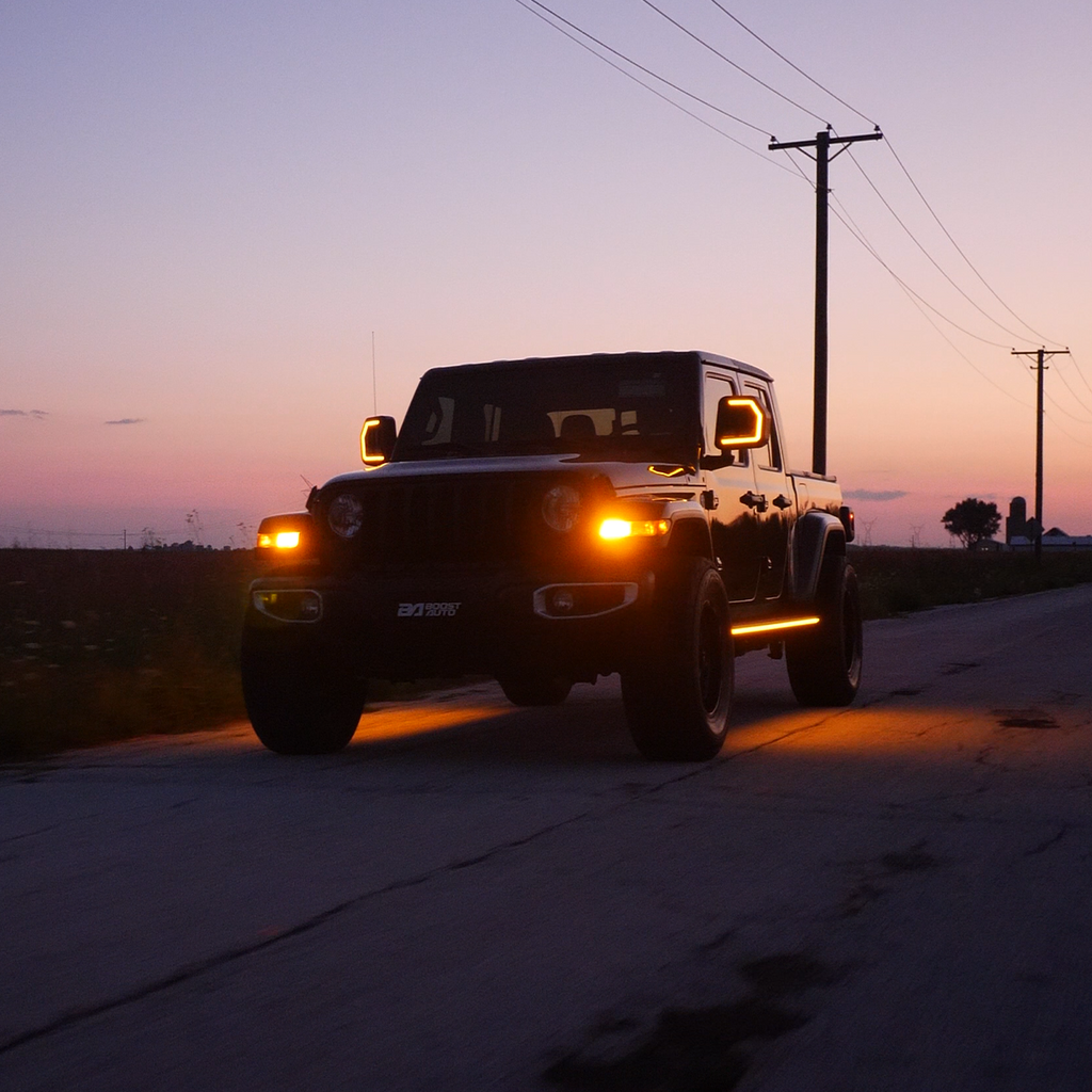 2020-2026 Jeep Gladiator JT | Light Up Running Boards