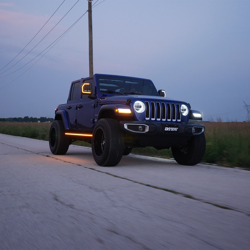 2018-2026 Jeep Wrangler JLU | Light Up Running Boards