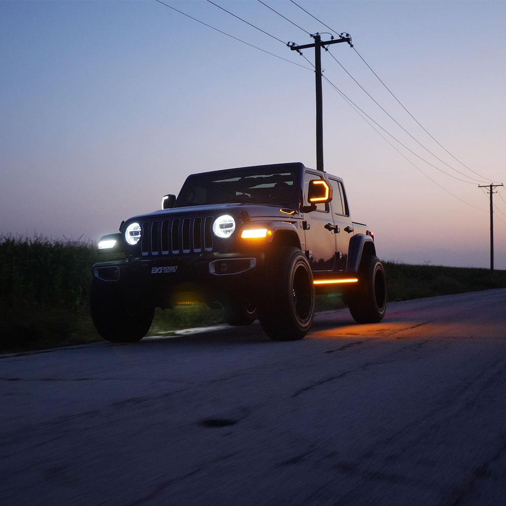 2018-2026 Jeep Wrangler JLU | Light Up Running Boards
