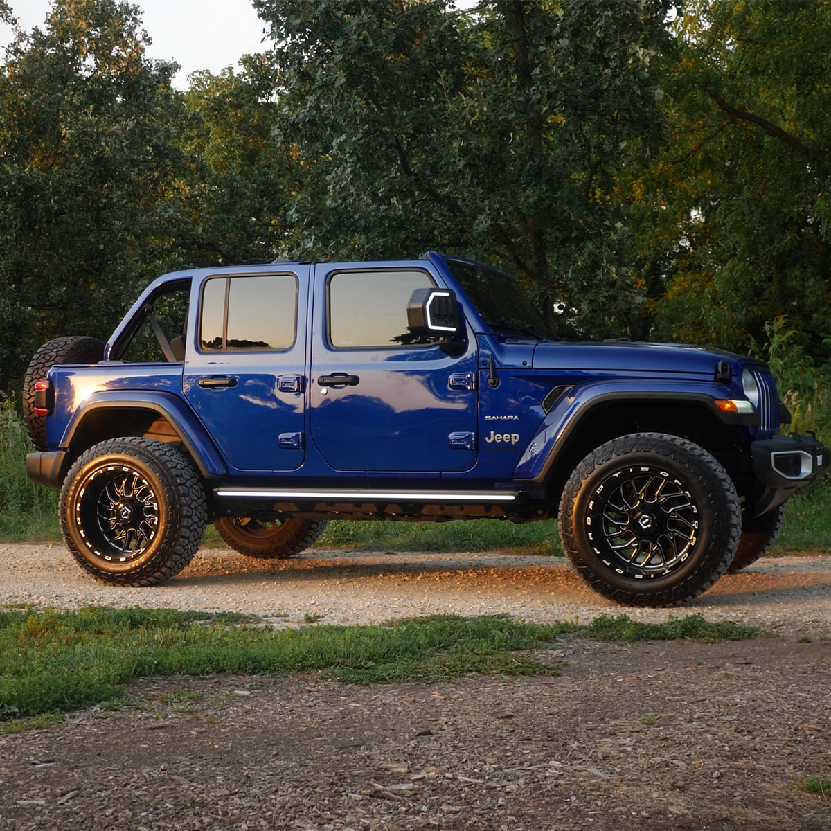 2018-2026 Jeep Wrangler JLU | Light Up Running Boards