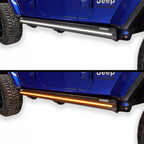 2018-2026 Jeep Wrangler JLU | Powered Light Up Running Boards