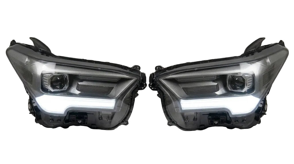 2024-2025 Toyota Tacoma Full LED Projector Headlights – Lit