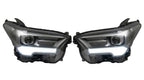 2024-2025 Toyota Tacoma Full LED Projector Headlights – Lit