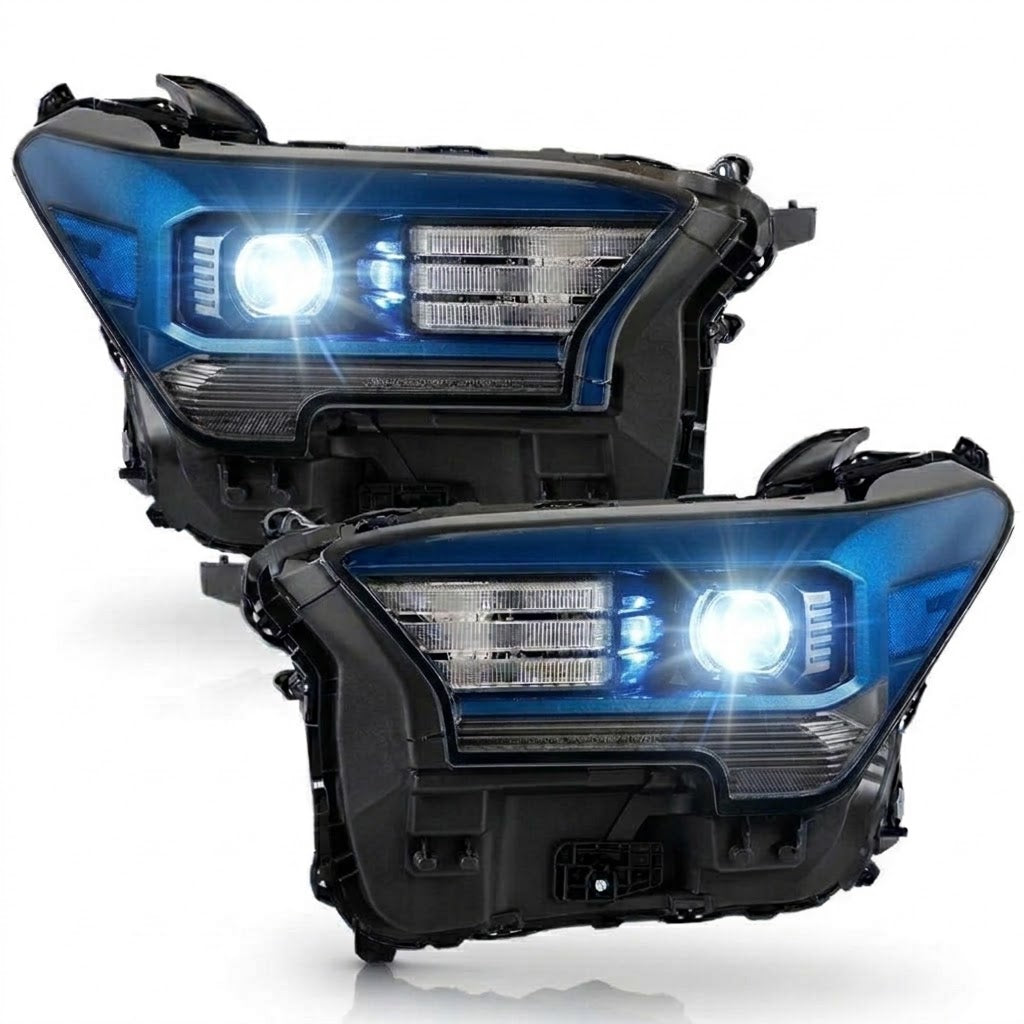 2024-2026 Toyota Tacoma LED Projector Headlights (Halogen Signal Models) – Lit