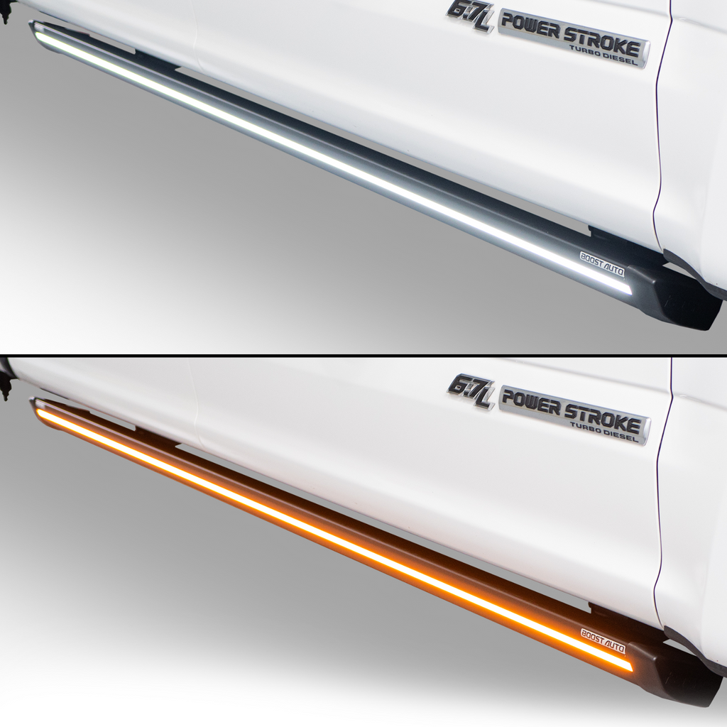2017-2022 Ford F-250/F-350 Super Duty | Powered Light Up Running Boards