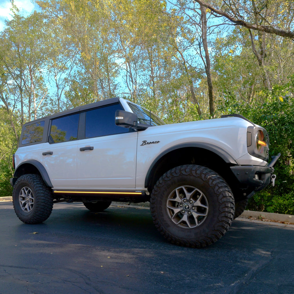 2021-2026 Ford Bronco | Powered Light Up Running Boards