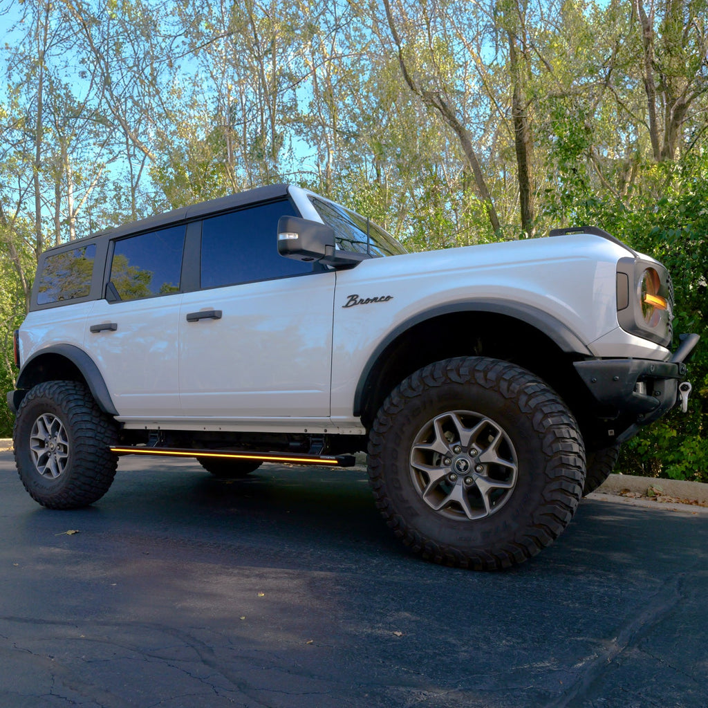 2021-2026 Ford Bronco | Powered Light Up Running Boards