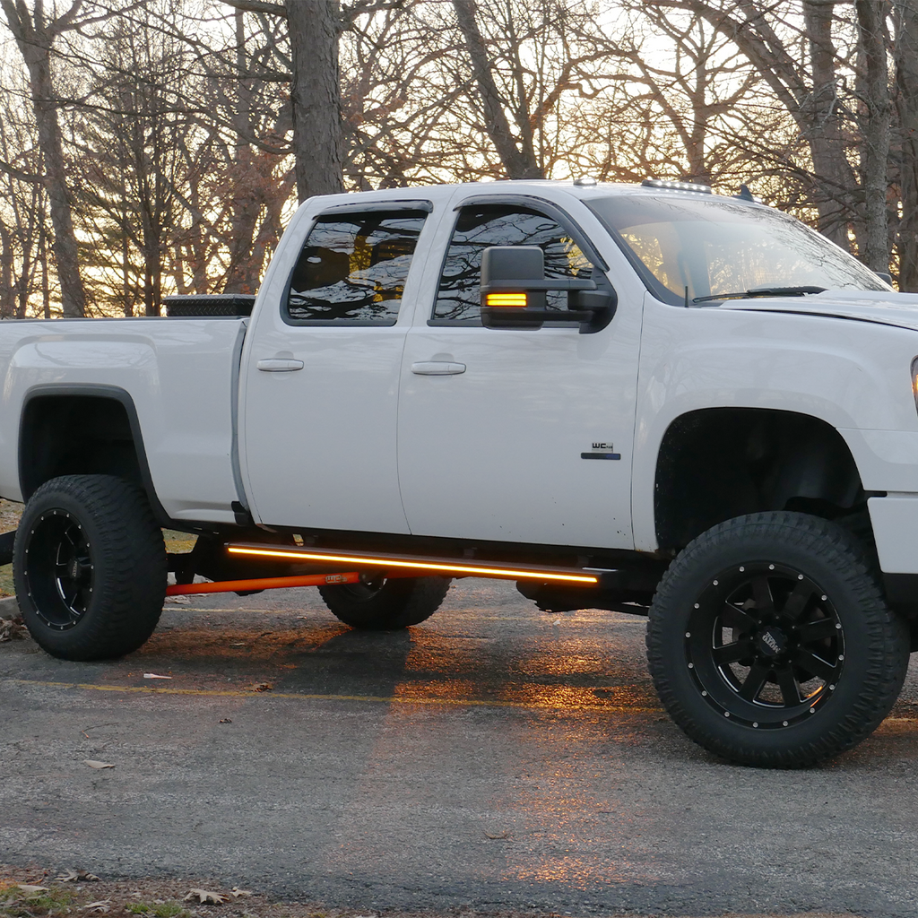 2007-2014 Chevy Silverado & GMC Sierra | Light Up Running Boards