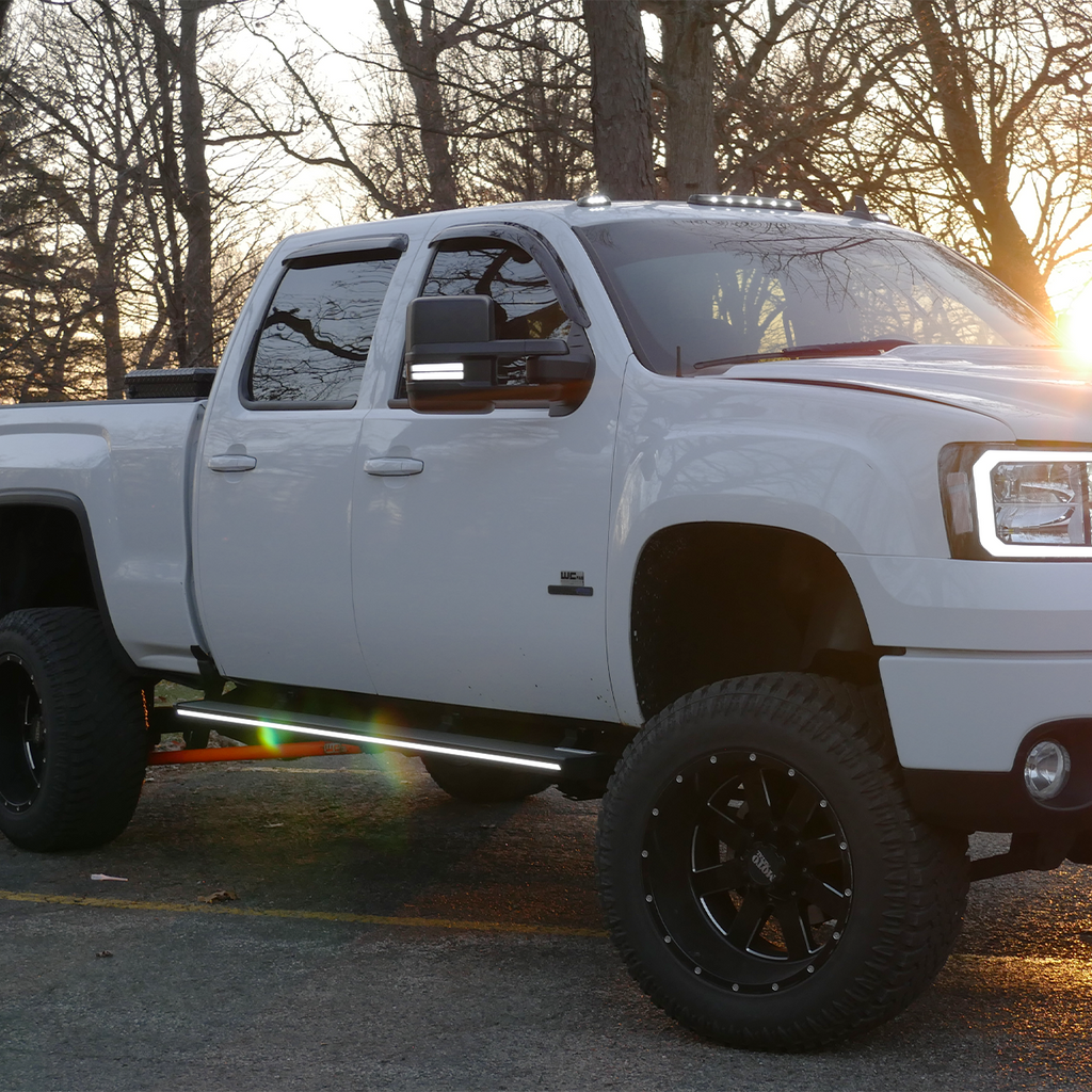 2007-2014 Chevy Silverado & GMC Sierra | Light Up Running Boards