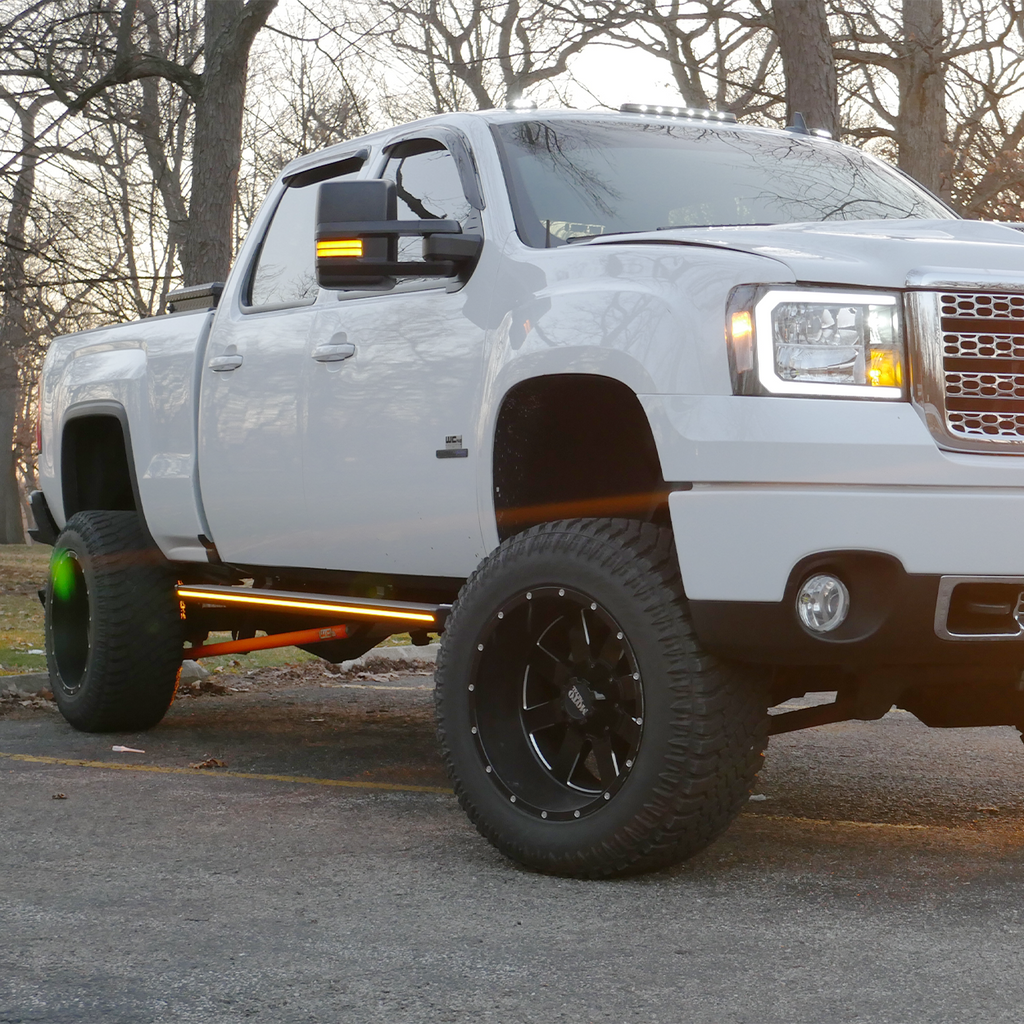 2007-2014 Chevy Silverado & GMC Sierra | Light Up Running Boards