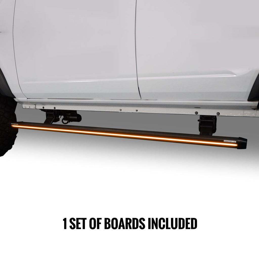 2021-2026 Ford Bronco | Powered Light Up Running Boards